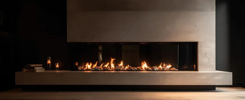 Gas Fireplace Ember Bed Design Services in Bay Village, Ohio