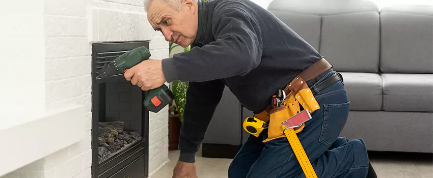 New Indoor Fireplace Installation in Bay Village, Ohio