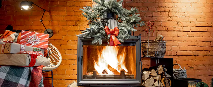 Travis Industries Linear Gas Fireplace Installation in Bay Village, Ohio