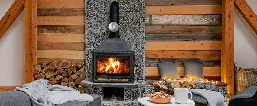 Thelin Hearth Products Direct Vent Gas Stove Fireplace Inspection in Bay Village, Ohio
